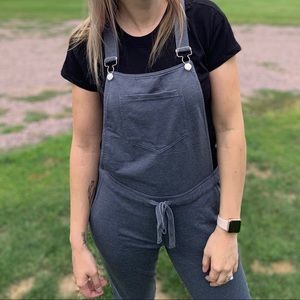 NWT LAST ONE (XS) overalls in storm grey FIRM